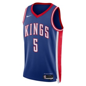 Dres Sacramento Kings Deaaron Fox Nike 2024-25 City Edition Plava Swingman